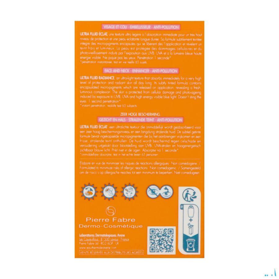 Avene Zon Spf50+ Ultra Fluid Eclat Radiance 50 ml
