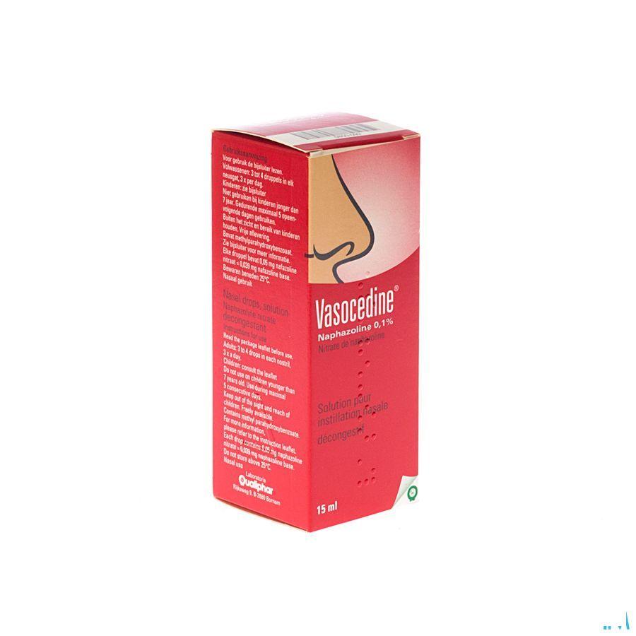 Vasocedine Naphazoline Druppels 15 ml