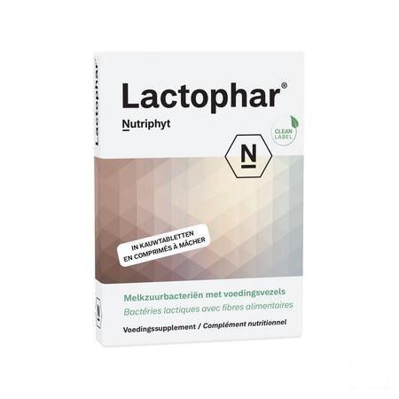 Lactophar 10 Comprimes 10x1100 mg  -  Nutriphyt