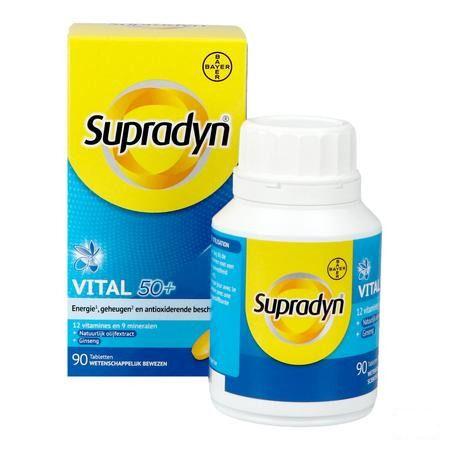 Supradyn Vital 50 + Filmomhulde tabl 90