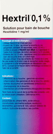 Hextril 0,1% Mondspoeling 400 ml