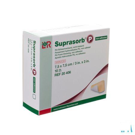 Suprasorb P Schuimverb Pu N/Adh Wcl 7,5X 7,5Cm 10  -  Lohmann & Rauscher