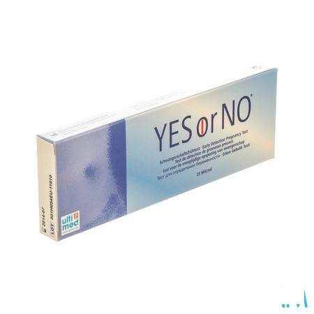 Yes Or No Zwangerschapstest 1