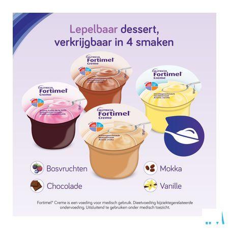 Fortimel Creme Moka 4X125 g  -  Nutricia