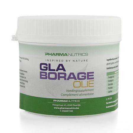 Borage Gla Caps 180 Pharmanutrics  -  Pharmanutrics