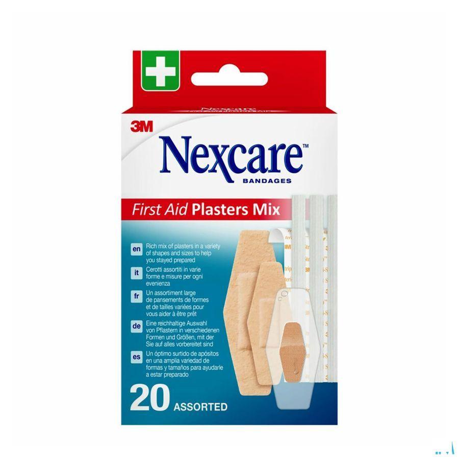 Nexcare First Aid Plasters Mix 20  -  3M