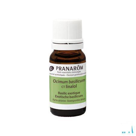 Basilicum Linalol Bio Essentiele Olie 10 ml  -  Pranarom