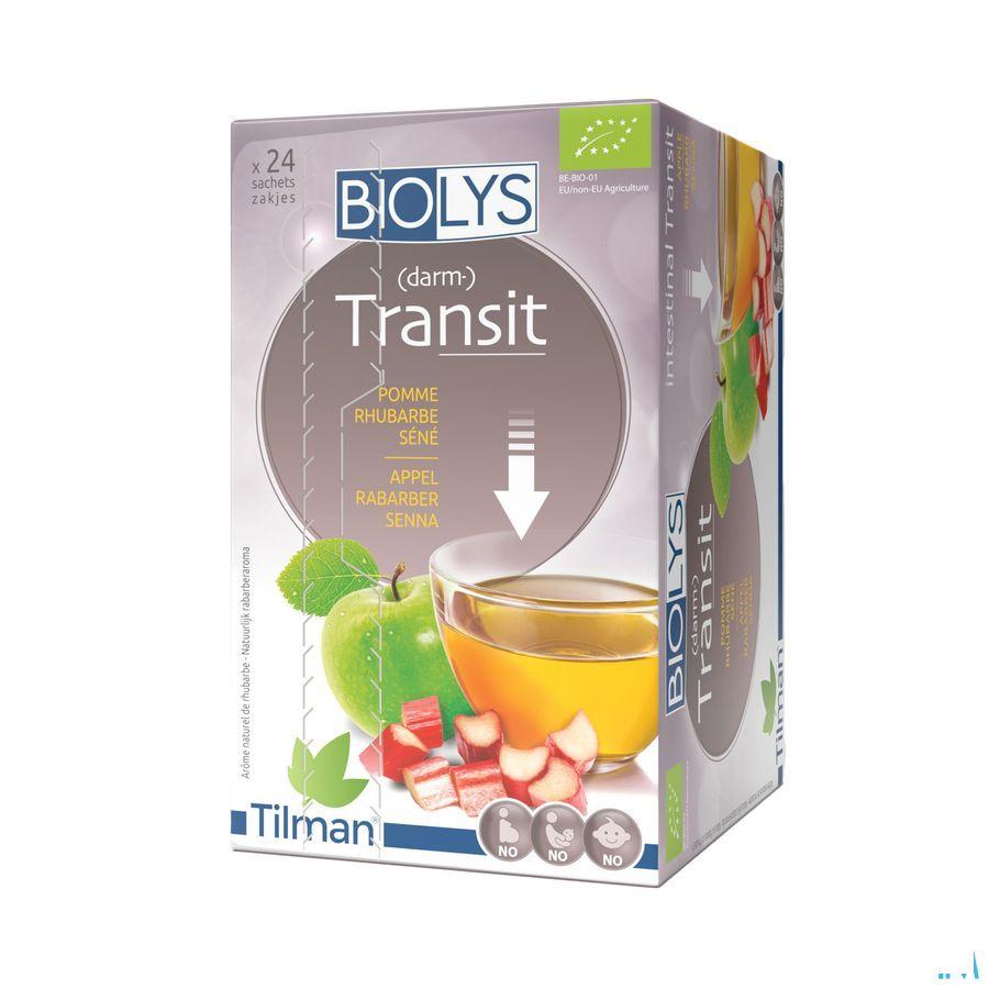 Biolys Appel Rabarber Senna Zakjes 24  -  Tilman