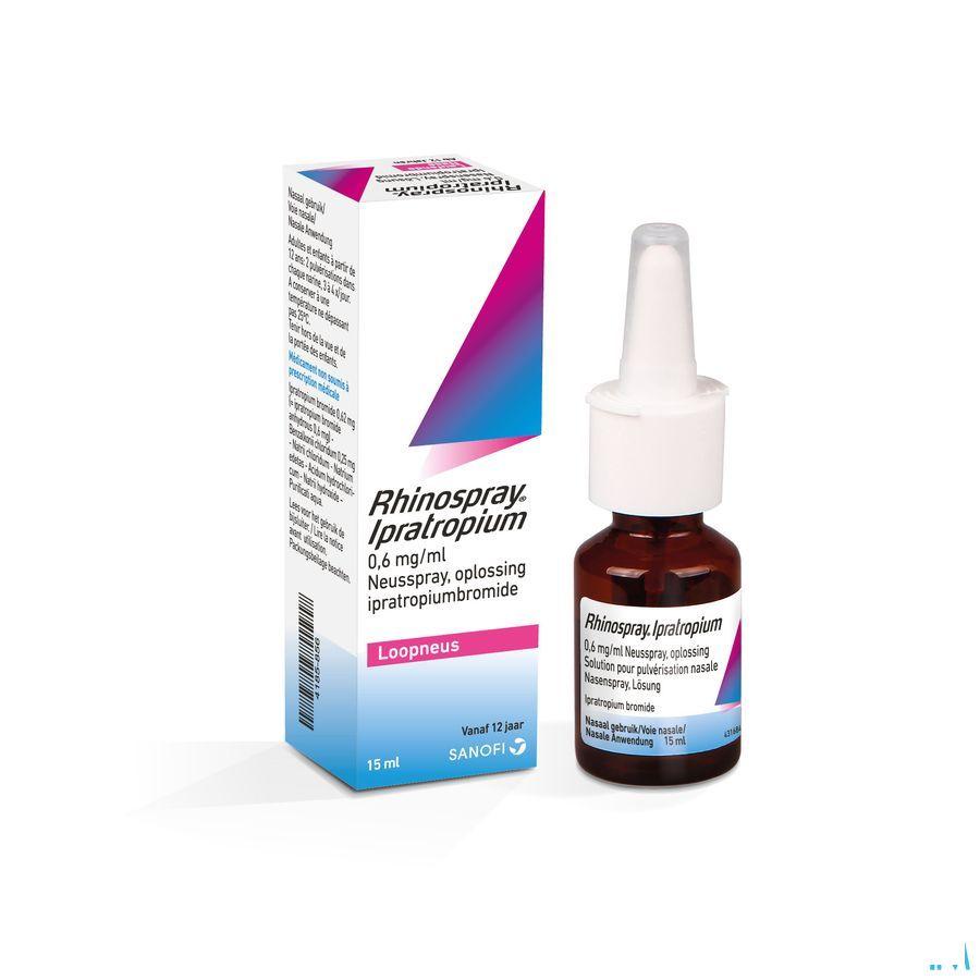 Rhinospray Ipratropium 0,6Mg/Ml Neusspray 15 ml