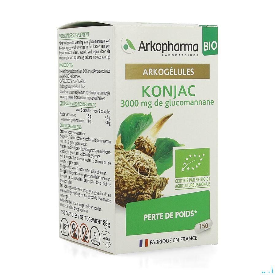 Arkogelules Konjac Bio Caps 150 Nf  -  Arkopharma