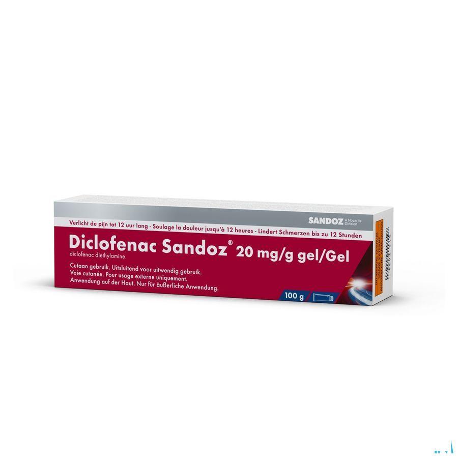 Diclofenac Diethylam. Sandoz 20 mg/G 2,32% Gel 100g