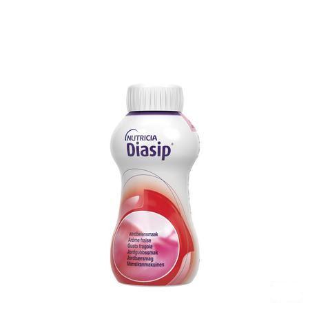 Diasip Fraise Bouteille 4X200 ml  -  Nutricia