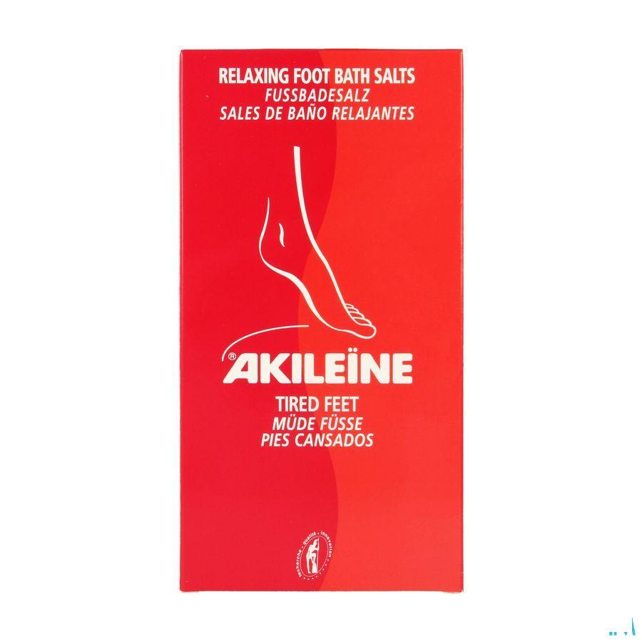Akileine Rood Badzout Voeten Zakje 2x150 gr 101220  -  Asepta