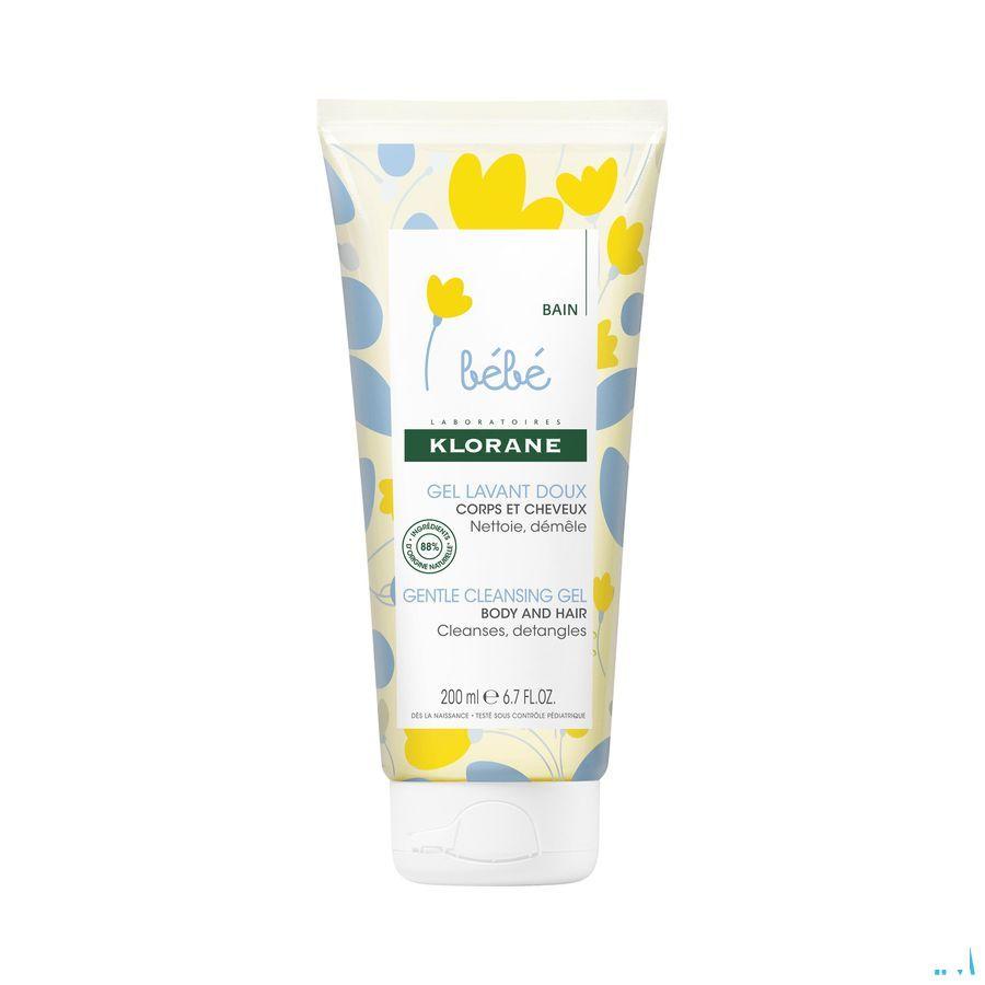 Klorane Baby Zacht Reinigingsgel 200 ml