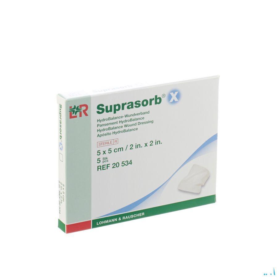 Suprasorb X Cp Cellulose Ster 5x 5cm 5 20534  -  Lohmann & Rauscher