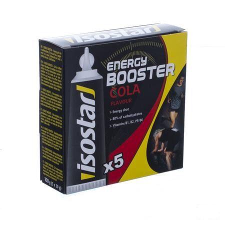 Isostar Energy Booster Cola 5x20 gr  -  Nutrition & Sante