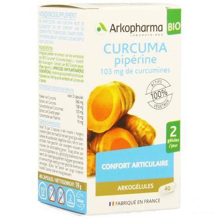 Arkocaps Curcuma Bio Capsule 40  -  Arkopharma