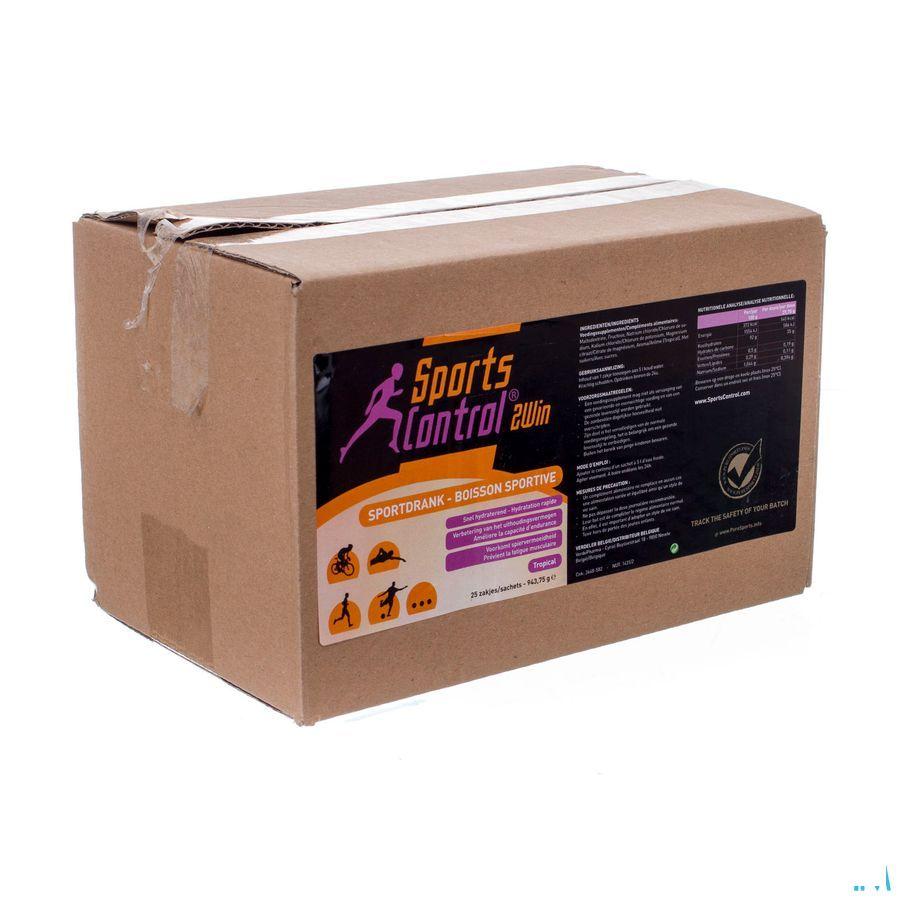 Sportscontrol 2win Tropical Poeder Zakje 25x37,75 gr 