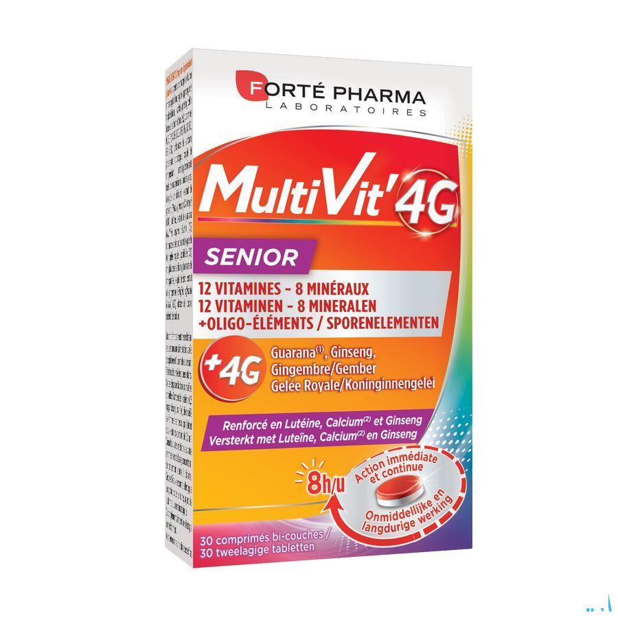 Multivit' 4g Senior Tabletten 30  -  Forte Pharma
