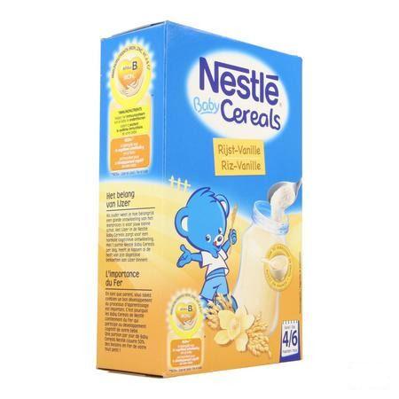 Nestle Baby Cereals Rijst-vanille 500 gr  -  Nestle