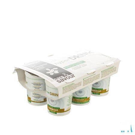 Hyperdrink Cafe sans lactose Fibres Pot 6x200 ml  -  Nutrisens Medical