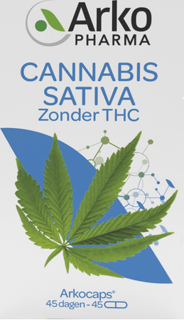 Arkocaps Cannabis Caps 45  -  Arkopharma 