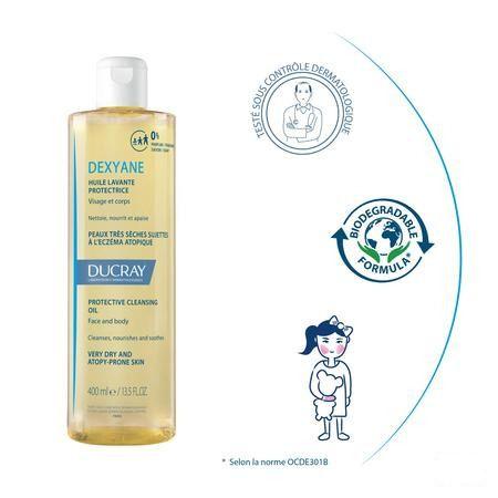 Ducray Dexyane Beschermende Doucheolie 400 ml