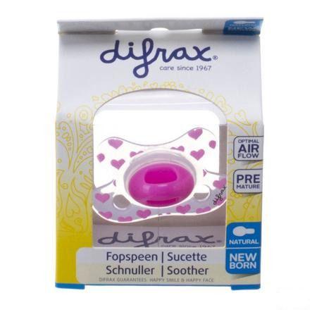 Difrax Fopspeen Natural Newborn  -  Difrax