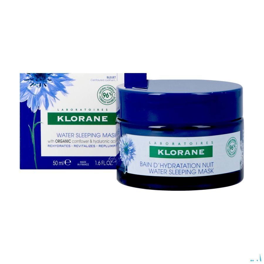Klorane Gezicht Korenbloem Nacht Hydra Bad 50 ml