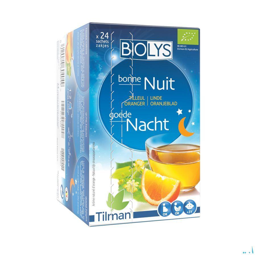 Biolys Tilleul Oranger Sachets 24  -  Tilman