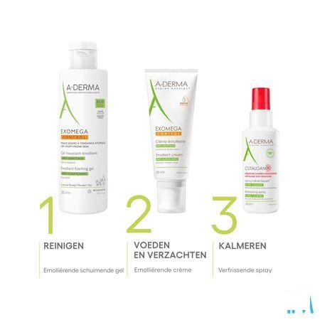 Aderma Exomega Control Gel Emolierend Flacon 500 ml  -  Aderma