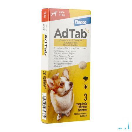 Adtab 225Mg Chien >5,5Kg-11Kg Comp A Croquer 3