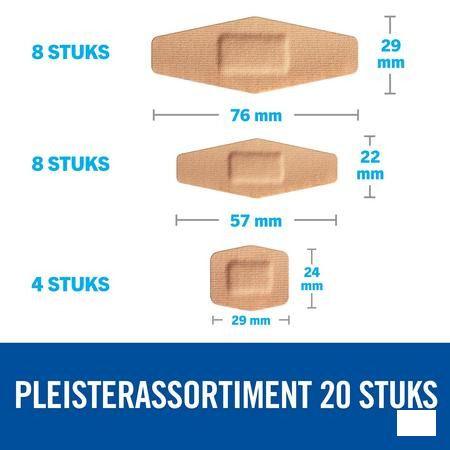 Nexcare 3M Duo Pansement Assortiment 20  -  3M