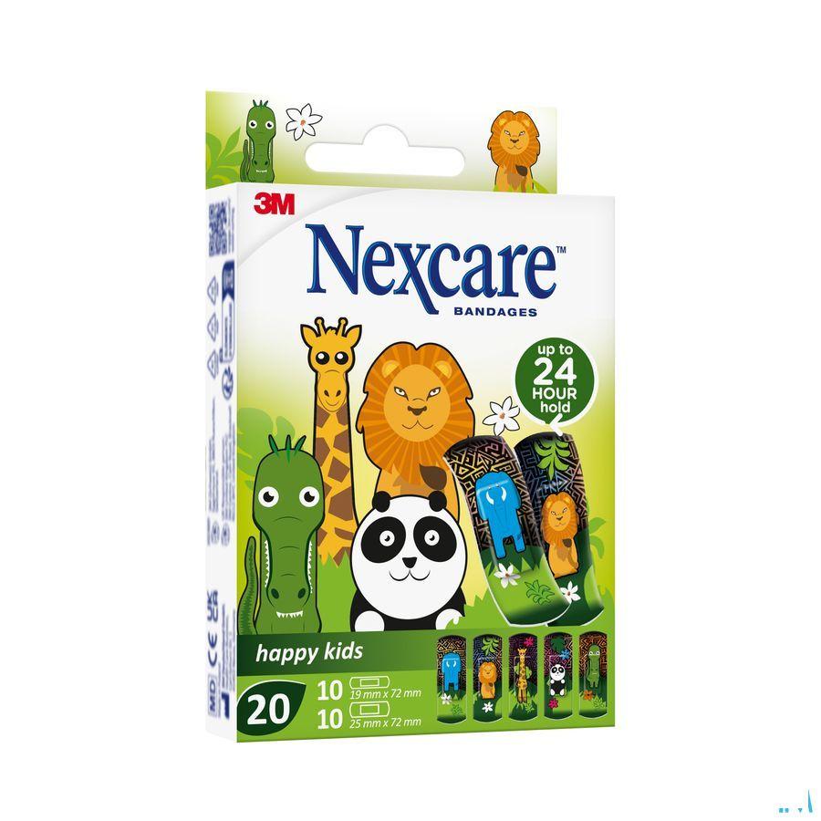 Nexcare 3m Happy Kids Animaux Pansement 20 N0920an  -  3M