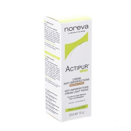Actipur Creme Anti imperfect.teintee Claire Tube 30 ml  -  Noreva Led