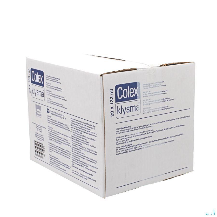 Colexklysma Flacon 20 X 133 ml