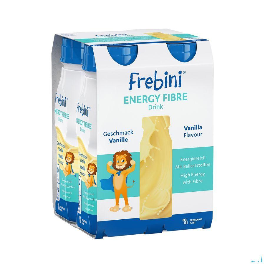 Frebini Energy Fibre Drink Enf Vanil Easyb.4x200 ml  -  Fresenius