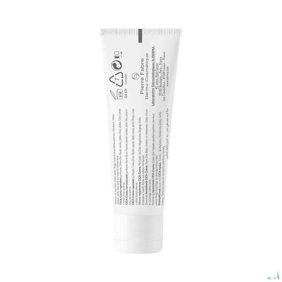 Aderma Dermalibour+ Cicacreme Herstellend 50ml  -  Aderma