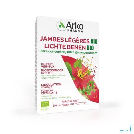 Arkofluide Lichte Benen Bio Ampullen 20  -  Arkopharma