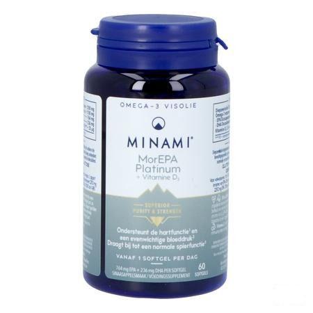 Minami Morepa Platinum + Vit D3 Caps 120  -  Nestle