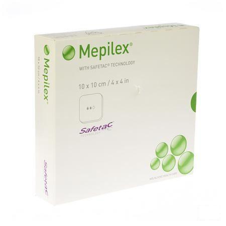 Mepilex Pansement Mousse Sil Abs Ster 10x10cm 5 294100  -  Molnlycke Healthcare