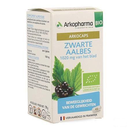Arkocaps Zwarte Aalbes Bio Caps 45 Nf  -  Arkopharma