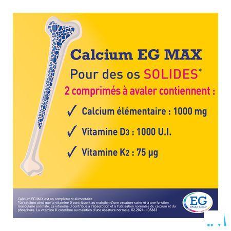 Calcium Eg Max K2 1G/1000Ie/75Mcg Filmom.Tabl 90 x 2