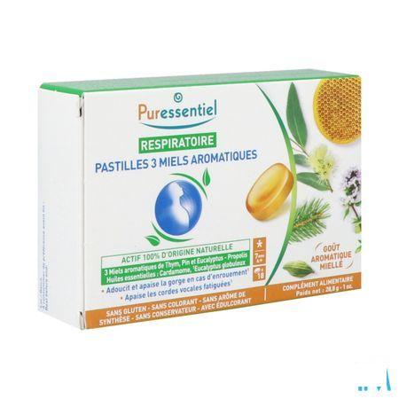 Puressentiel Ademhaling Pastillen Honing 18  -  Puressentiel