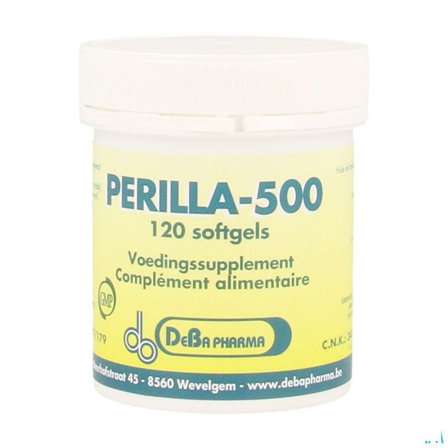 Perilla 500 Softgels 120  -  Deba Pharma