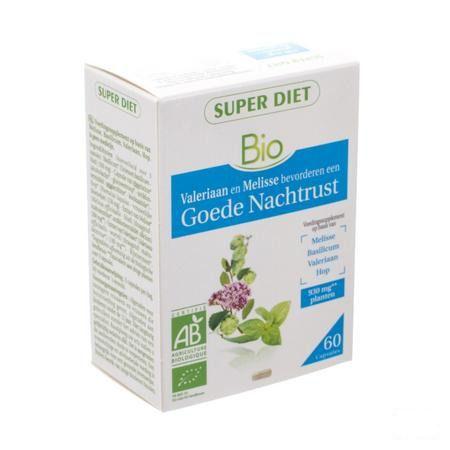 Super Diet Complexe Sommeil Bio Capsule 60  -  Superdiet Laboratoires