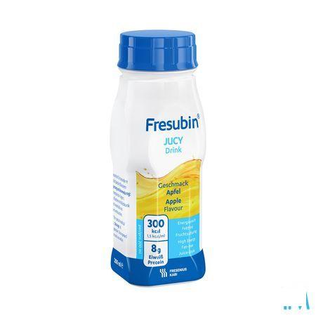 Fresubin Jucy Drink Pomme Easy Bottle 4x200 ml  -  Fresenius