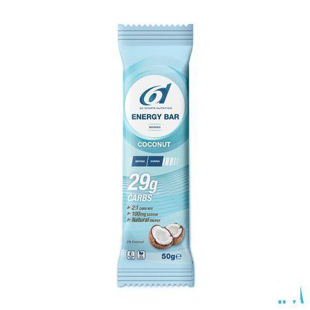 6D Energy Bar Coconut 6X50 g