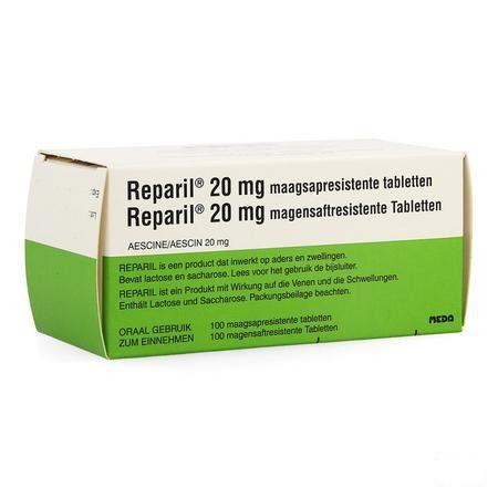 Reparil Tabletten Gastroresist 100 X 20 mg