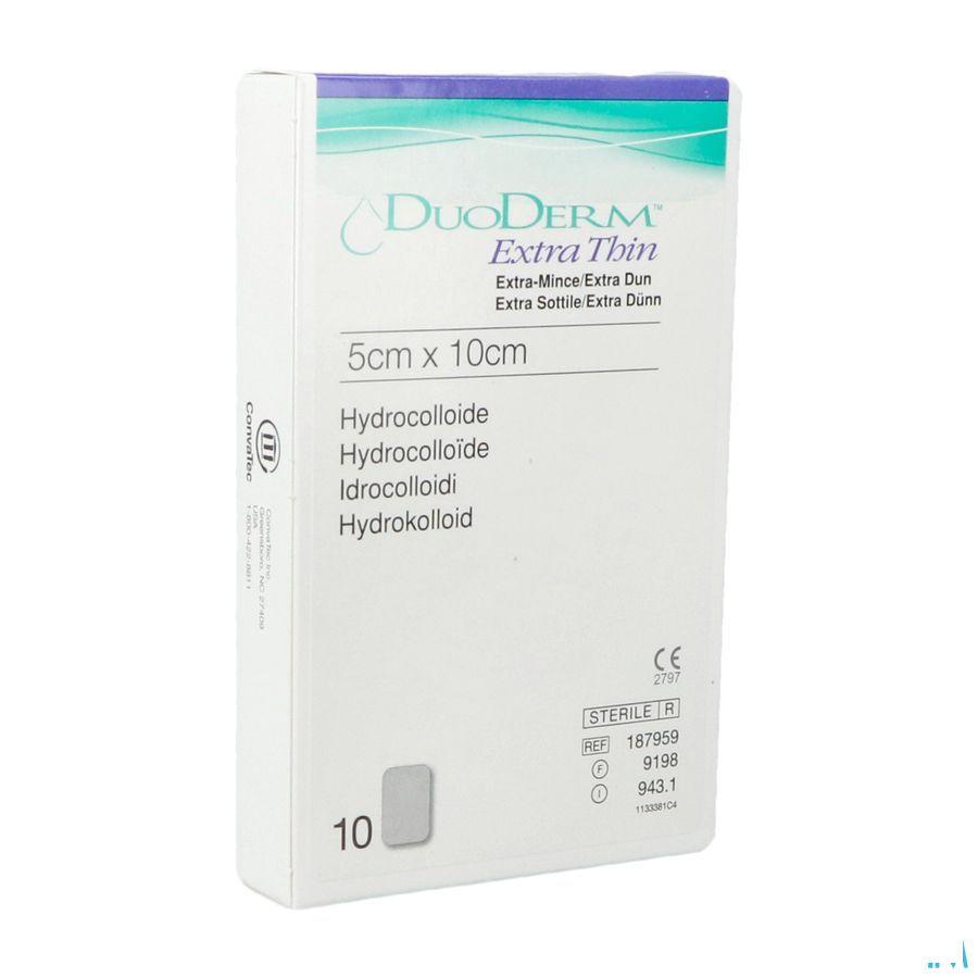 Duoderm Extra Dun Verband Hydro 5cmx10cm 10 H7959  -  Convatec